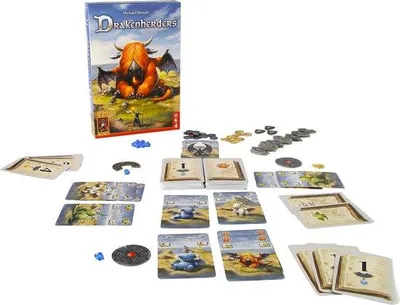 Produktbild von 999 Games Drachenhirten Kartenspiel Familienspiel Drachen