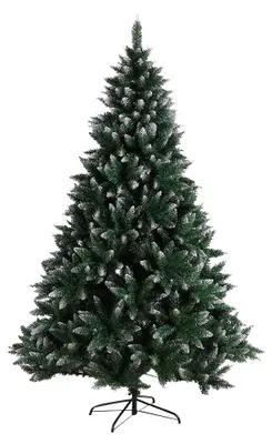 Productafbeelding van Kunstkerstboom - Nepkerstboom - Kerstboom Kunststof - Kerstboom 240 cm - Kerstdecoratie - 1400 PVC Takken
