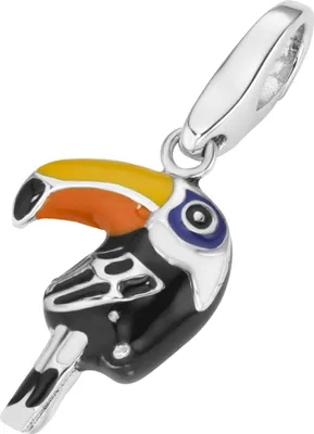 Produktbild von Charm Giorgio Martello Milano Tukan, Silber 925 Bunt Onesize