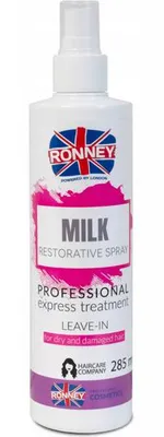 Obrázok produktu pre RONNEY Express Milk Lak na vlasy 285 ml – regeneračný