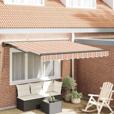 Immagine prodotto di Telaio per tenda da sole vidaXL blu e arancione 300 x 250 cm