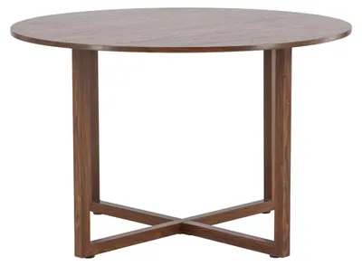 Productafbeelding van Durango eetkamertafel Ø120cm walnootdecor.