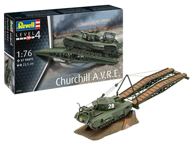 Produktbild von Revell Churchill A.V.R.E. 1:76