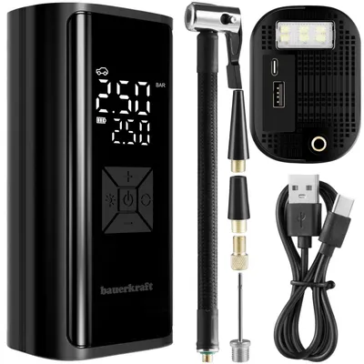 Obrázek produktu pro Elektrický kompresor, 150 PSI, powerbanka 6000 mAh