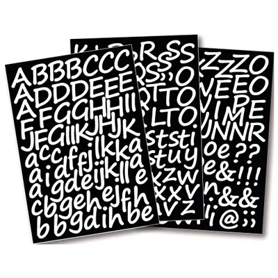 Produktbild von Rayher Hobby Klebebuchstaben Schreibschrift 3cm