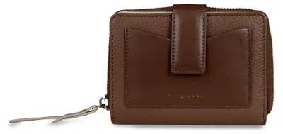 Image de bugatti porte-monnaie Viola Ladies Zip Wallet Cognac - Grey marron clair