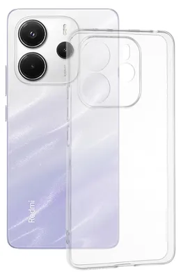 Obrázek produktu pro Techsuit Clear Silicone kryt pro Xiaomi Redmi Note 14 4G – průhledný