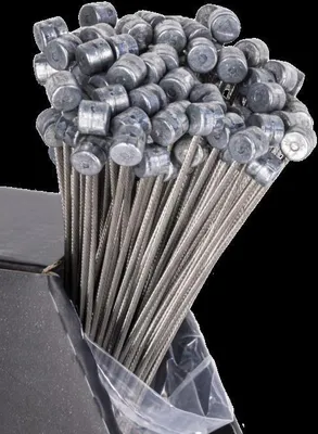 Produktbild von Promax Transversal Nozzle Bremskabel Silber 1.5 x 2000 mm Silber 1.5 x 2000 mm