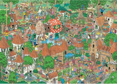 Immagine prodotto di Puzzle JUMBO JVH Pohdkov-Wald 1000 pezzi