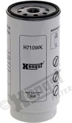 Produktbild von Kraftstofffilter HENGST FILTER H710WK für GINAF X-Series