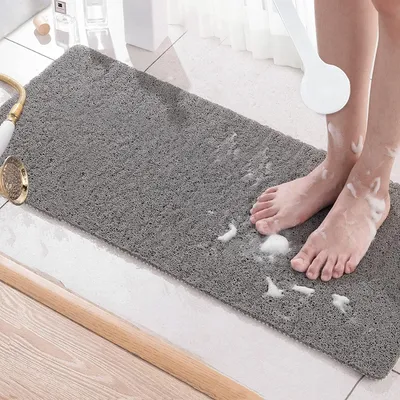 Immagine prodotto di Tappetino antiscivolo extra lungo, 100x40 cm, per il bagno