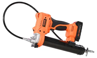 Image de Pistolet à graisse sans fil Kit pistolet à graisse 20 V avec batterie 2,0 Ah et tuyau de 35,4 pouces