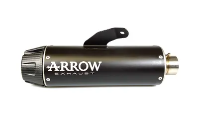 Produktbild von ARROW Auspuff DARK JET-RACE Edelstahl schwarz für Yamaha MT-07 / Tracer 700 2014-