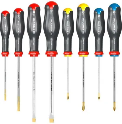 Image de Jeu de 8 tournevis Protwist® - FACOM - AT.J8PB