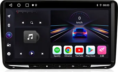 Produktbild von 128GB Carplay Android Radio pre Golf 5 6 Golf Plus T5 Polo 6R Scirocco Caddy Passat Navi GPS Bluetooth DAB+ 4G LTE