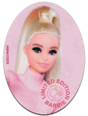 Obrázek produktu pro Comercial Mercera Barbie © Portrait - nášivka, nažehlovačka, nažehlovací obrázek, nášivka, nášivka, k nažehlení, velikost: 11 x 8 cm