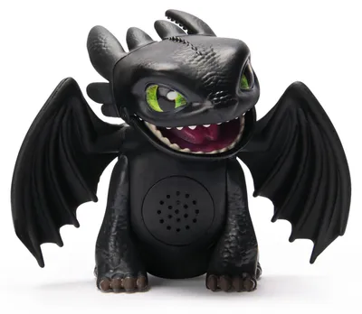 Obrázek produktu pro Jak vycvičit draka: Interaktivní mini figurka draka Bez Zub, s zvukovými efekty, hračka pro děti od 4 let