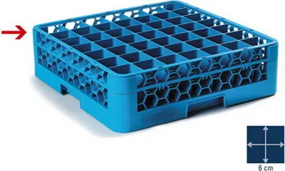 Produktbild von 1x Carlisle EXTENDER 49 COMPT CARLISLEBLUE Aufsatz Glas, kleines Glas