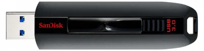 Obrázek produktu pro SanDisk 00123839, 64 GB, USB Typ-A, 3.2 Gen 1 (3.1 Gen 1), Kluzné, Černá