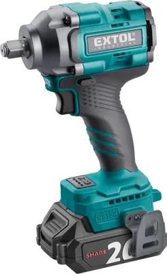Obrázek produktu pro Extol Industrial 8791814 1/2 I SHARE20V 500Nm BRUSHLESS 2Ah