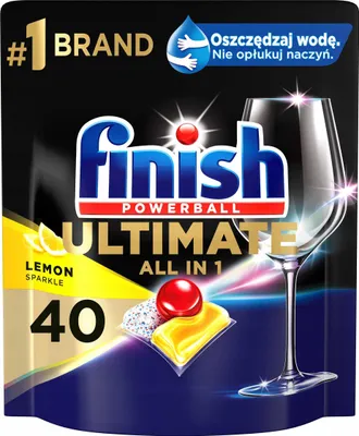 Zdjęcie produktu dla FINISH Kapsułki Ultimate All-in-1 40 cytrynowe