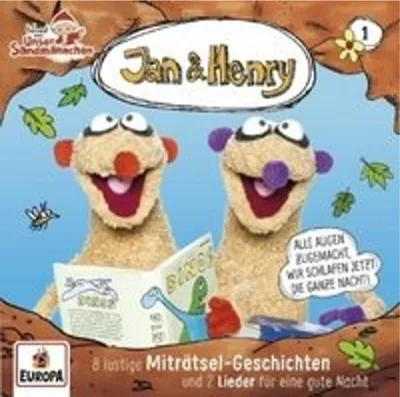 Produktbild von Jan & Henry - 8 lustige Miträtsel-Geschichten und 2 Lieder für die gute Nacht