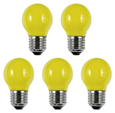 Produktbild von Spl E27 LED-Lampe Globe 1W 60lm 2700K warmweiß 5 Stück