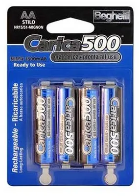 Immagine prodotto di Beghelli 8851 batteria per uso domestico Batteria ricaricabile Stilo AA Nichel-Metallo Idruro (NiMH)