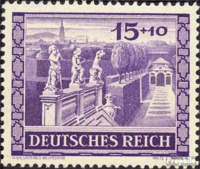 Produktbild von Briefmarken Deutsches Reich 1941 Mi 805 gestempelt Wiener Messe