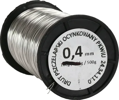 Produktbild von Wabendraht verzinkt, Ø 0,4 mm, Spule 500 g