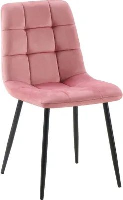Produktbild von Esszimmerstuhl SAMT – Samtsitz, wartungsfreundlicher Komfort | Farbe: Rose