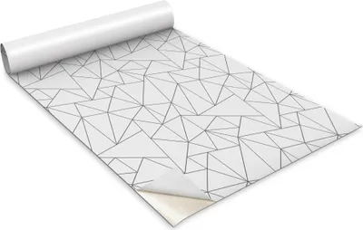 Produktbild von Selbstklebende Möbelfolie - Dekorationsfolie - Tischmöbel - Zuschneidbar - Linienstruktur - 100 x 50 cm