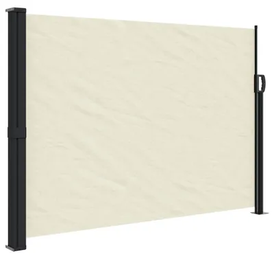 Immagine prodotto di vidaXL Tenda laterale estensibile Crema 140x500 cm