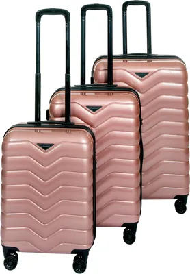 Produktbild von 3-teiliges Gepäckset, Pink, Smygehuk
