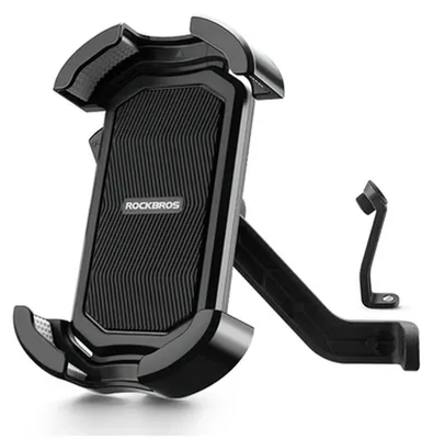 Produktbild von Rockbros 25210032005 Motorrad-Telefonhalter Für Spiegel - Schwarz