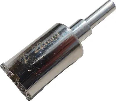 Produktbild von Fliesenbohrer Ø 22mm Glasbohrer Diamantbohrer Steinbohrer Kernbohrer Bohrkrone Hohlbohrer Diamantbohrkrone Marmorbohrer  Bohrer BOHRFUX