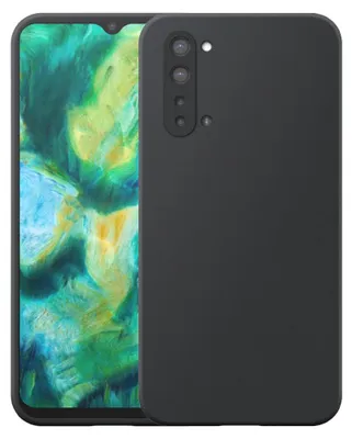 Zdjęcie produktu dla Etui na telefon Oppo Find X2 Lite Black Elastyczne etui z silikonu TPU - Elastyczne etui na tył z silikonu TPU - Czarne - Smartphonics