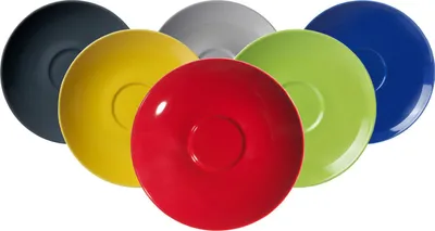 Produktbild von Ritzenhoff & Breker DOPPIO Kaffeeuntertasse ø 16 cm 6er Set Mix