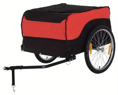 Imagen del producto de Remolque para bicicletas – Remolque para transportar bicicletas – Compacto y ligero – Resistente a la intemperie