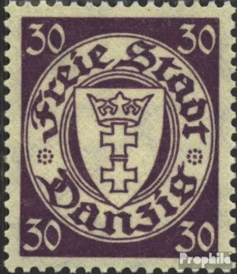 Produktbild von Briefmarken Danzig 1935 Mi 247 gestempelt Staatswappen