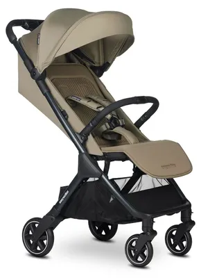 Produktbild von Easywalker Jackey NXT Buggy – leicht & kompakt, automatisch faltbar, 4-Rad-Federung, UPF 50+, inkl. Regenverdeck, Moss Green