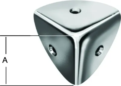 Produktbild von Vormann Kistenecke Höhe 36mm Stärke 0,9 mm DIN 7469 - 000240036Z