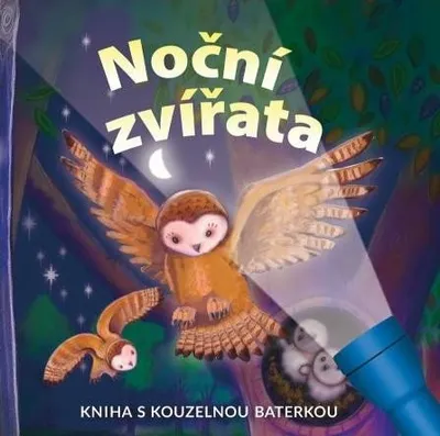 Obrázek produktu pro Noční zvířata - Kniha s kouzelnou baterkou