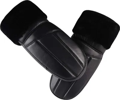 Produktbild von INF Schwarze Winter Fahrradhandschuhe für Herren - Thermisch, Wasserdicht, Touchscreen