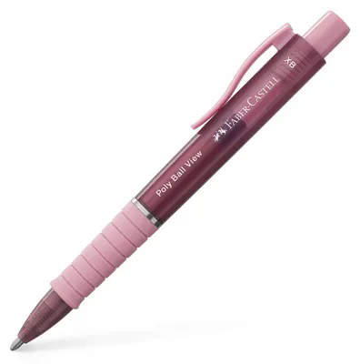 Obrázok produktu pre Faber-Castell biros Poly Ball VIEW 145753 ružový tieň