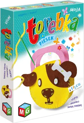 Zdjęcie produktu dla MULTIGRA Moja torebka z filcu Piesek dla dzieci 05532