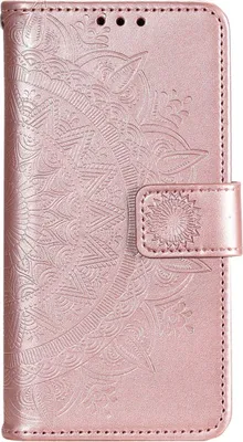 Produktbild von Hülle für Samsung Galaxy S22 5G Handyhülle Flip Case Cover Etui Mandala Rosegold