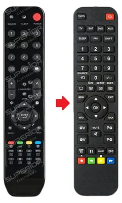 Produktbild von Ersatz Fernbedienung für Asus 22T1E | 22T1EH | 24T1E | 24T1EH
