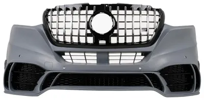 Image de Pare-chocs et calandre pour Mercedes Sprinter W907 W910 2019-2024, calandre GT Design.