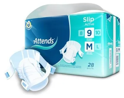 Immagine prodotto di Attends Slip Active 9 M 4X28 pz